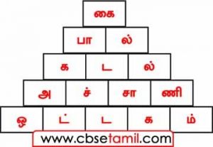 Class 3 Tamil Solution - Lesson 9 சொல் கோபுரம் அமைப்போம்