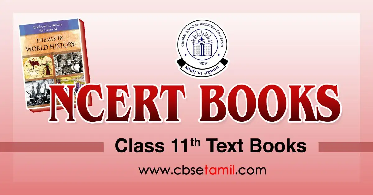 CBSE Class 11 Text Books PDF Download Free